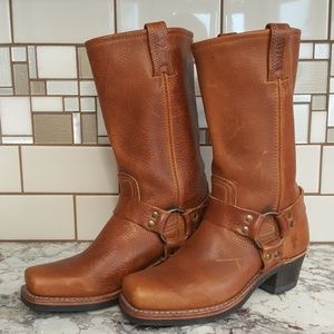 NICE 12R Frye Harness Moto Boots 77300 RWR Size 7